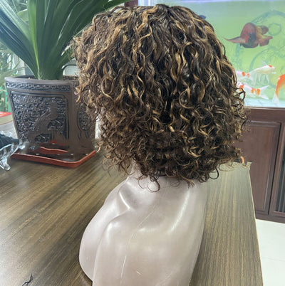 Peluca Bob Cabello Natural con Mecanismo Completo - Image 2