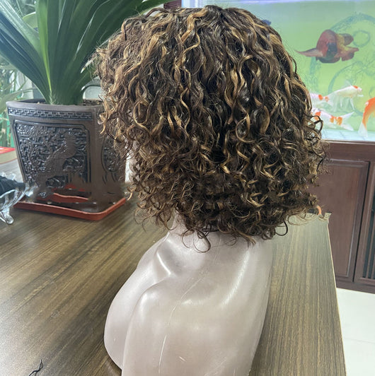 Peluca Bob Cabello Natural con Mecanismo Completo - Image 2