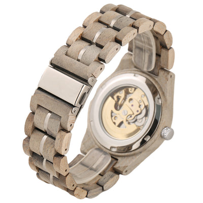 Reloj Automático para Hombre con Esfera Calada de Estilo Romano - Image 3