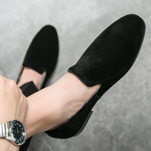 Zapatos de Cuero Británico Mate Gommino para Hombre - Image 14