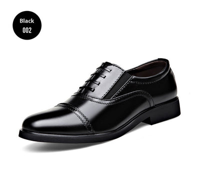Zapatos de Cuero Formales Puntiagudos para Hombre - Estilo Ejecutivo Británico - Image 23