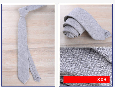 Corbata de Lana para Hombre Formal Estilo Inglaterra - Image 4