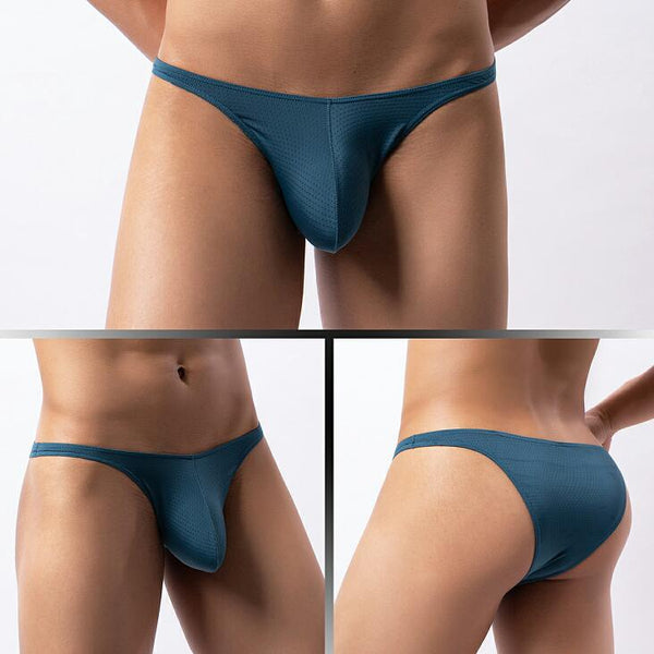 Bóxer de Baño Hombre Cintura Baja Malla Transpirable