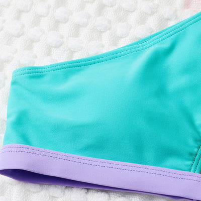 Bikini Deportivo Bicolor con Diseño Cruzado para Mujer - Image 10