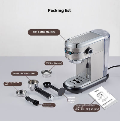 Cafetera Italiana Automática Doble Temperatura para Espresso y Bebidas Frías - Image 13