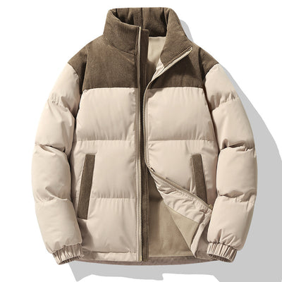 Abrigo Acolchado Unisex de Cuello Alto para Invierno - Image 12
