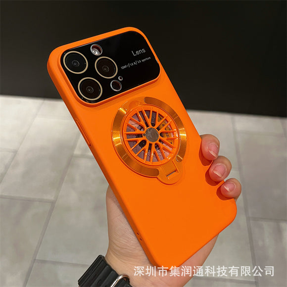 Funda para Celular con Ventana Giratoria y Protección Gyro