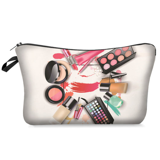 Bolsa de Cosméticos Impresión Digital - Organizador de Maquillaje Portátil - Image 13