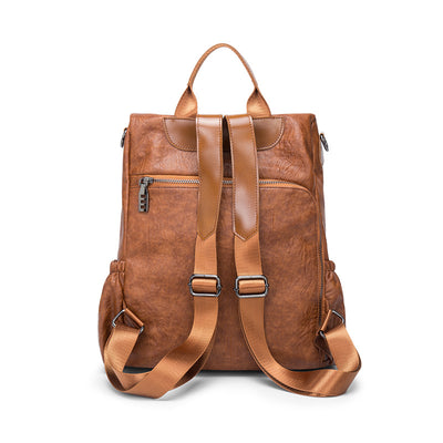 Mochila Casual Coreana para Mujer - Cuero Suave Versátil - Image 6
