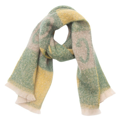 Bufanda Jacquard Unisex con Letras - Estilo Moderno para Él y Ella - Image 7