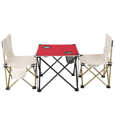 Juego de Mesa y Silla Plegable para Camping - Tela Impermeable Oxford - Image 3