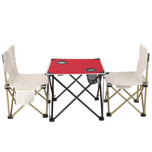 Juego de Mesa y Silla Plegable para Camping - Tela Impermeable Oxford - Image 3
