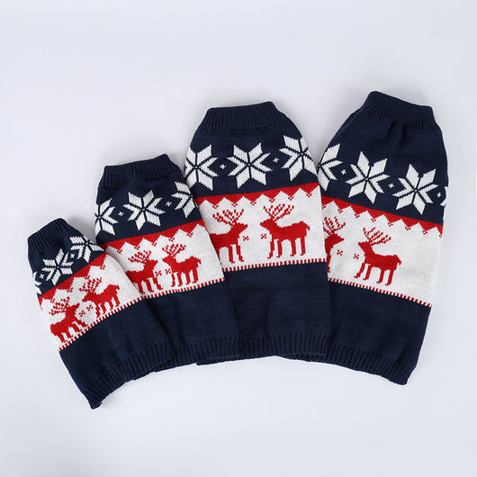 Suéter Navideño Personalizado para Perros - Tejido Acogedor - Image 4