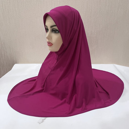 Turbante Ligero de Gasa Malaya - Pañuelo Multiuso en Colores Sólidos - Image 26