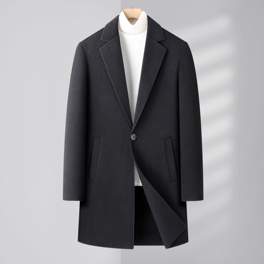 Abrigo de Lana Reversible para Hombre - Otoño e Invierno - Image 3