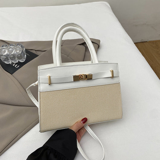 Bolsa Crossbody Retro con Bloques de Color - Image 7
