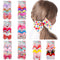 Set de Broches para Cabello con Moño de Corazón para Niñas