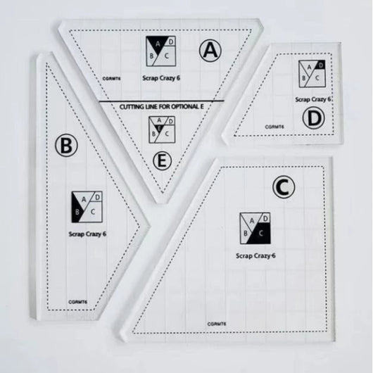 Set de Reglas para Patchwork y Costura de Precisión