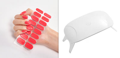 Calcomanías de Uñas Adhesivas Impermeables con Letras y Colores - Image 51