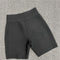 Shorts Ajustados Bandage en Blanco, Negro y Gris