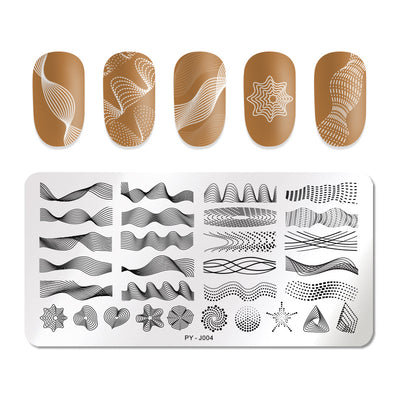 Plantilla de Estampado para Uñas - Kit Profesional de Transferencia - Image 8