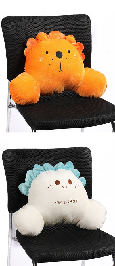 Juego de Almohada Lumbar y Reposacabezas para Auto con Diseño Infantil - Image 11