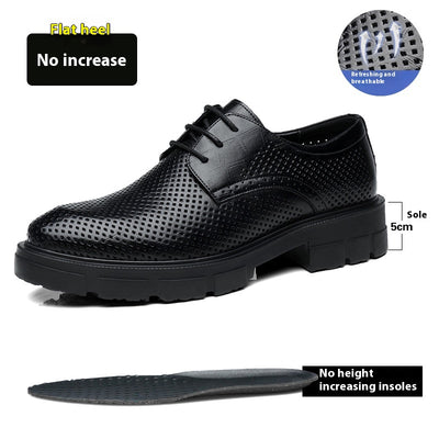 Zapatos de Cuero para Hombre con Plataforma Elevadora 10cm - Estilo Ejecutivo - Image 12