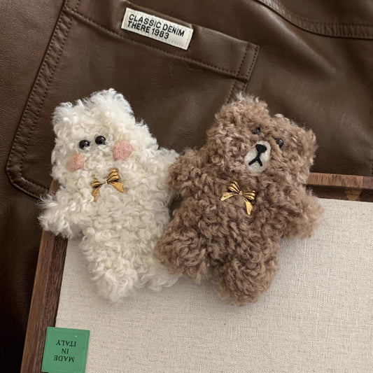 Hermosos Broches de Peluche Kawaii - Accesorios Japoneses para Niñas
