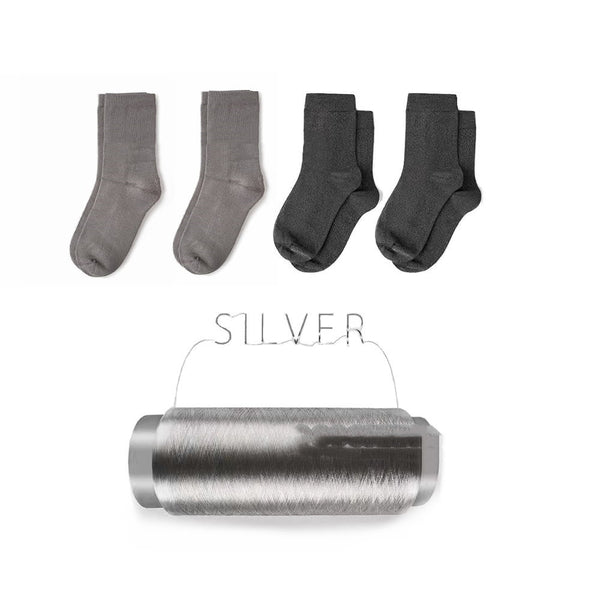 Calcetines Deportivos Antibacteriales con Fibra de Plata
