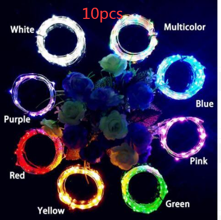 Luces LED para Botellas de Vino 2M - Guirnalda Decorativa 20 Leds Alambre de Cobre - Image 10