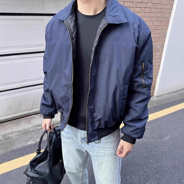 Chaqueta Retro Ligera para Otoño e Invierno