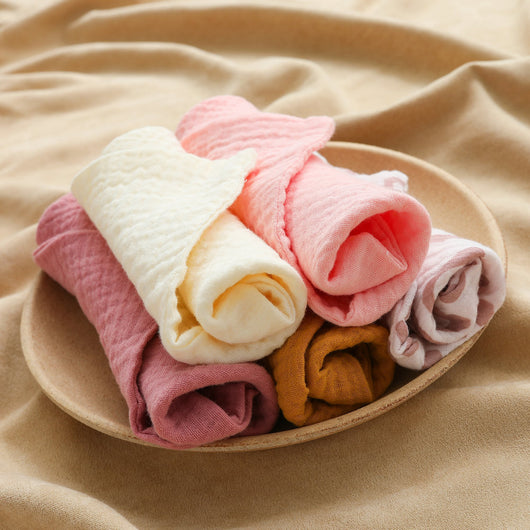 Set de Baberos de Gasa Suave para Bebé - Toallitas Absorbentes - Image 9