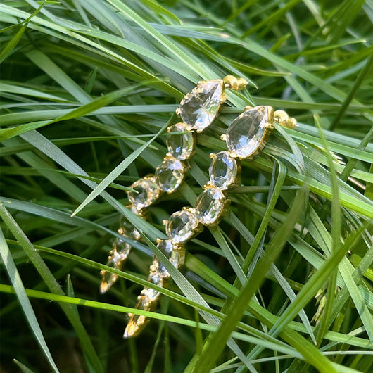 Aretes Largos de Diamantes con Gotas de Agua - Estilo Europeo y Americano - Image 7