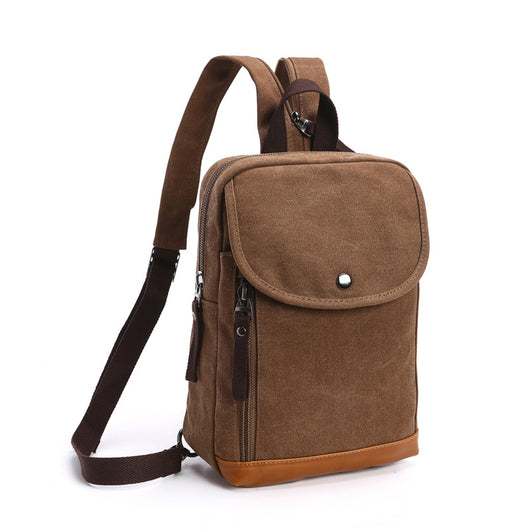 Bolsa Mensajera de Lona para Hombre - Diseño Moderno de Un Hombro - Image 9