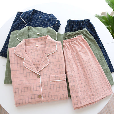 Conjunto de Pijama Camisón a Cuadros - Image 51