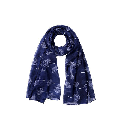 Pañuelo Chal de Moda Árbol de la Suerte - Diseño Elegante para Mujer - Image 15