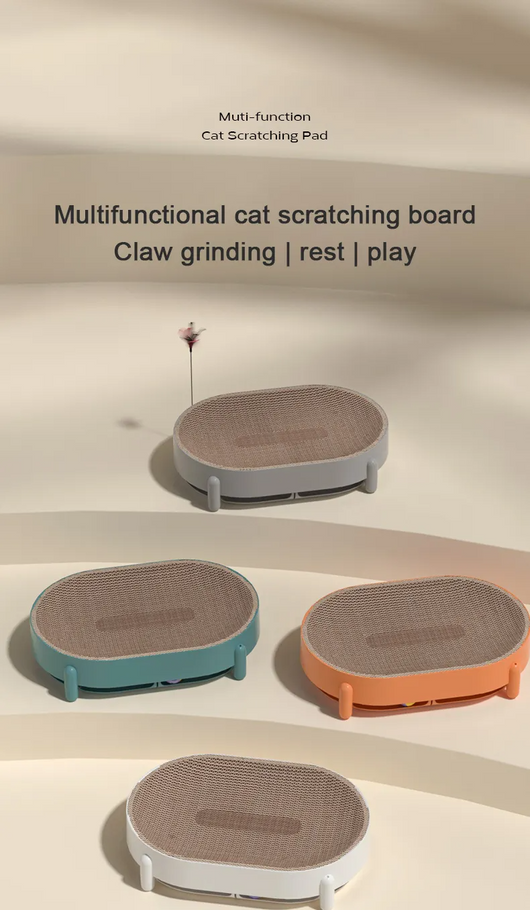 Tabla Rascadora Multifuncional Antidesgaste para Gatos - Image 6