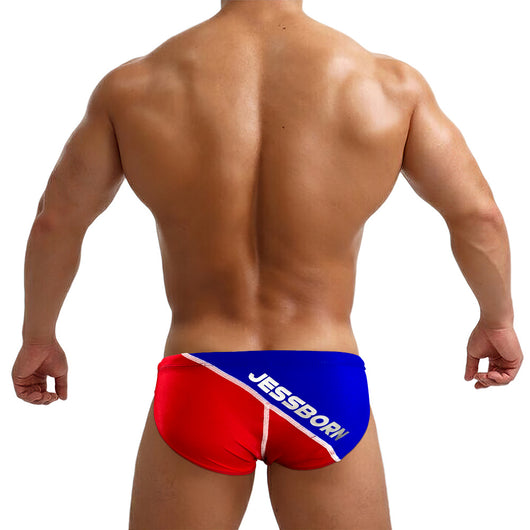 Traje de Baño Ajustable con Combinación de Colores para Hombre - Image 2