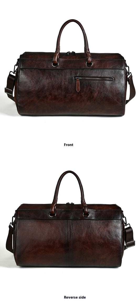 Bolsa de Cuero Premium Hecha a Mano Estilo Retro Gran Capacidad - Image 12