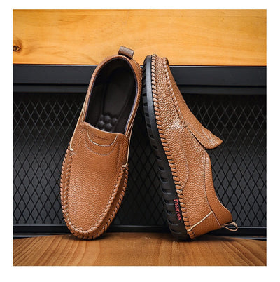 Zapatos Casuales de Cuero para Hombre sin Cordones - Image 15