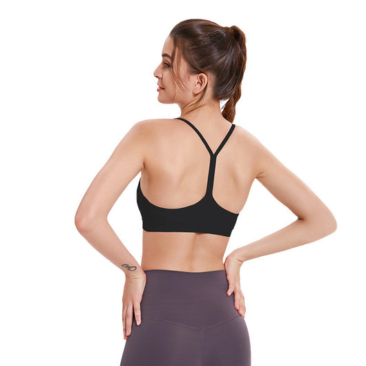 Sujetador Deportivo Cross Back con Soporte Push Up para Yoga y Running - Image 4