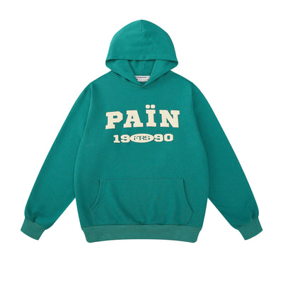 Sudadera Universitaria Unisex con Capucha y Letras Estampadas - Image 5