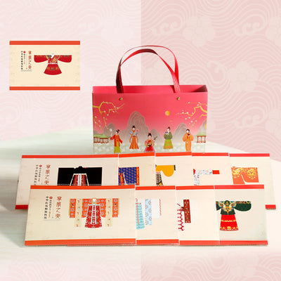 Libro de Arte Hanfu: Papiroflexia y Recortes de Papel Estilo Museo - Image 10