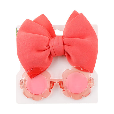 Set de Gafas de Sol Infantiles con Vincha de Moño - Protección y Estilo - Image 8