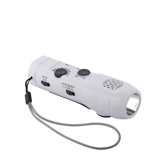 Linterna de Emergencia Multifunción con Radio, Cargador y Manivela Manual - Image 7