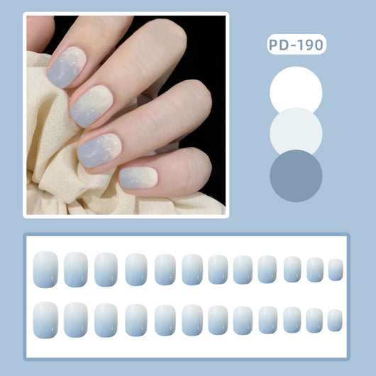 Uñas Postizas Adhesivas Efecto Ballet Esmerilado - Manicura Perfecta Lista para Usar - Image 23