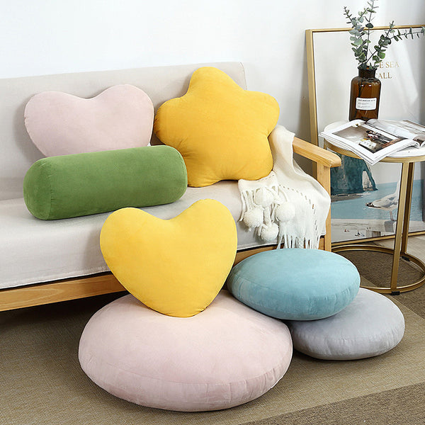 Almohada Súper Suave de Colores Pastel Estilo Japonés