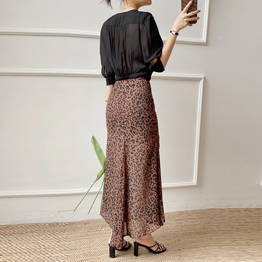Traje de Dama Leopardo Salvaje - Diseño Personalidad Corazón - Image 2