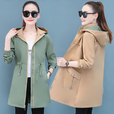 Abrigo Reversible Primavera Otoño para Mujer - Image 2