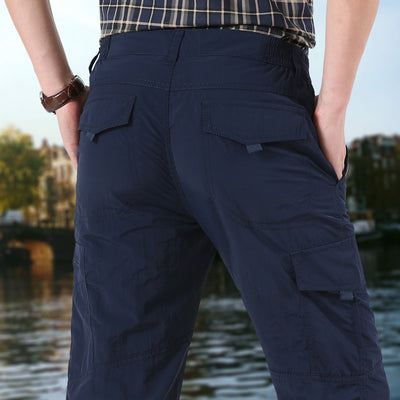 Pantalones Cargo con Bolsillos de Carga para Hombre - Image 3